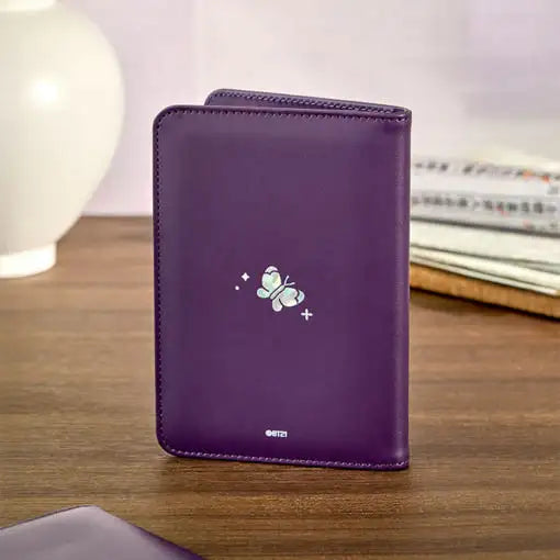 BT21 - Premium K-Edition Mother-of-pearl Graphic Passport Case - Line Friends - Passport Case - Harumio