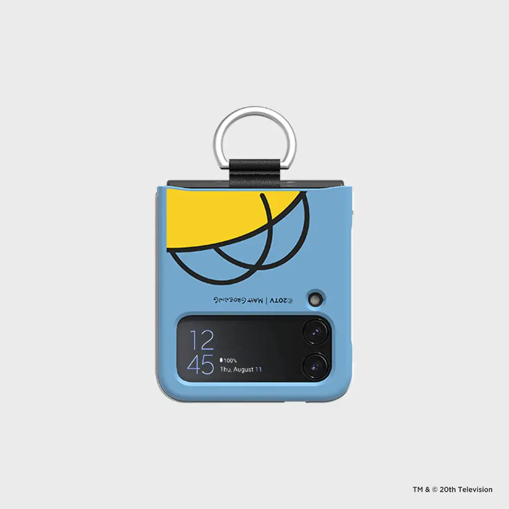 SLBS - Eco Lens Homer Simpson Cover with Ring (Galaxy Z Flip4) - SLBS - Home & Living, Accessories - Harumio