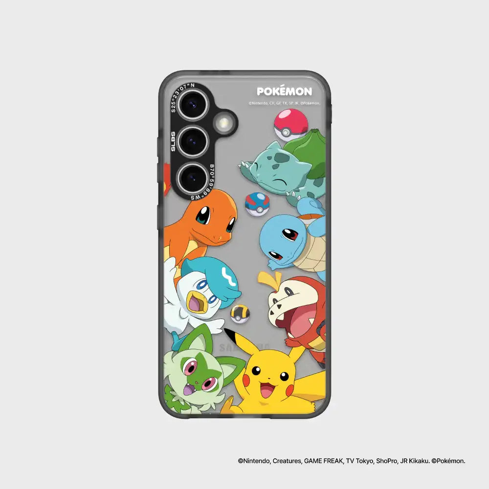 SLBS - Pokemon Together Impression Case (Galaxy S24 Series) - SLBS - Phone Case - Harumio