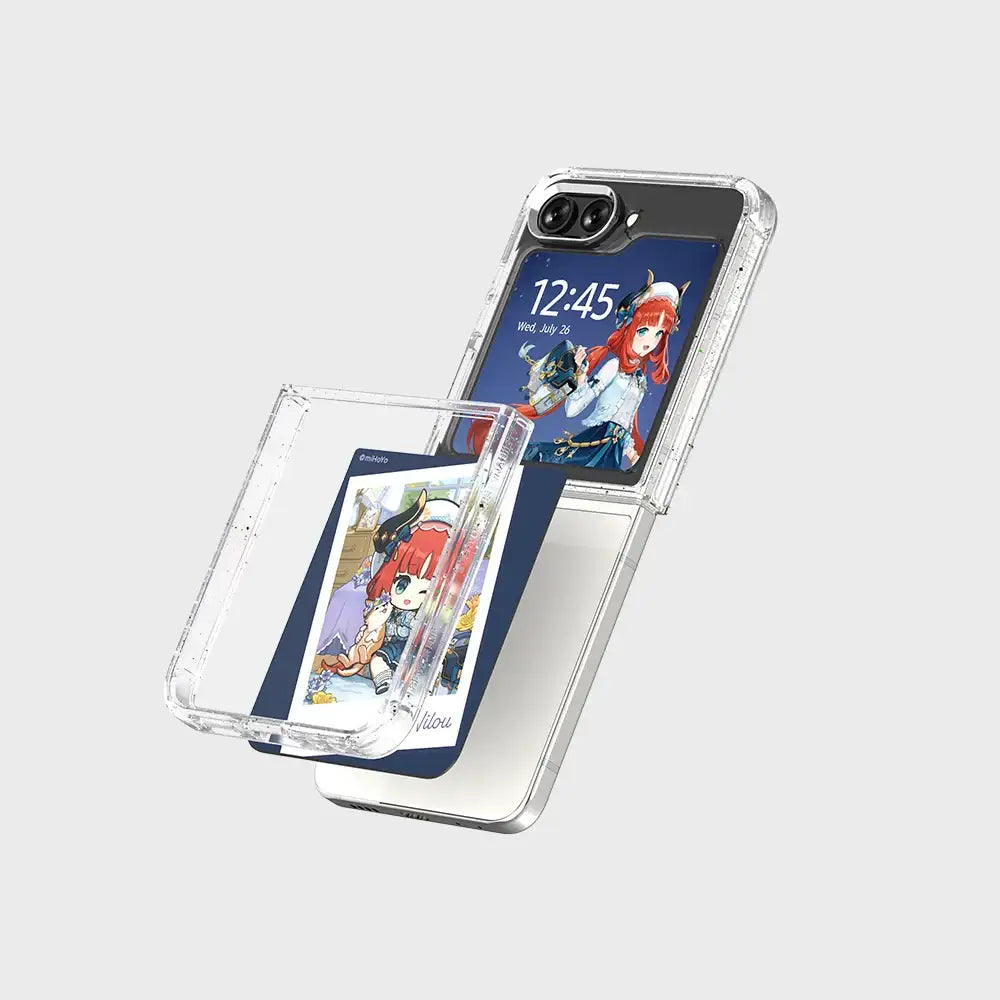 SLBS - Genshin Impact Nilu Flip Suit Case Set (GalaxyZ Flip5) - SLBS - Home & Living, Accessories - Harumio