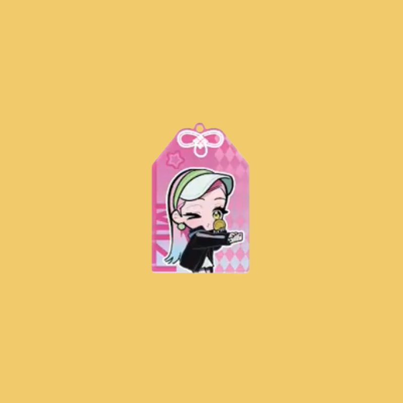 Alien Stage Love Series - Amulet Keychain