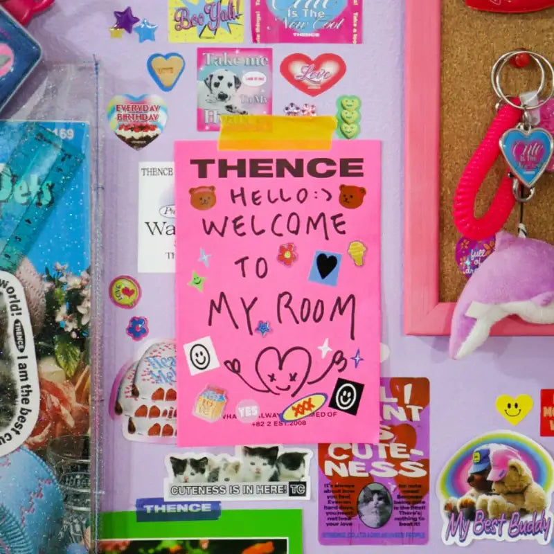 THENCE - Vintage Sticker Book Vol.7 - THENCE - Stickers - Harumio