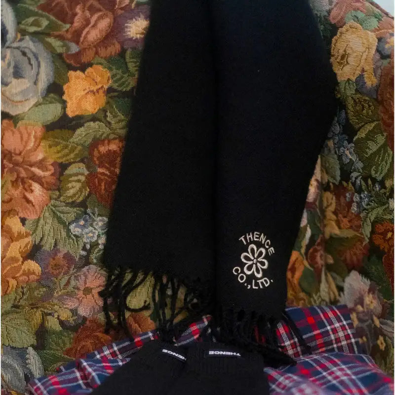 THENCE - Logo Embroidery Muffler - THENCE - Muffler - Harumio