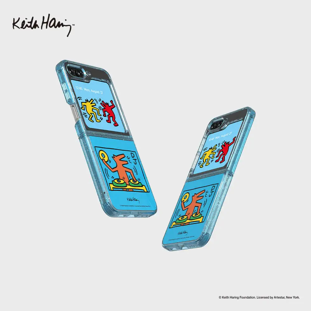 SLBS - Keith Haring Music Eco Lens Case (Galaxy Z Flip5) - SLBS - Home & Living, Accessories - Harumio