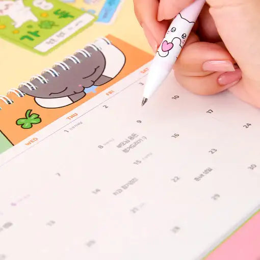Meow Man - 2025 Desk Calendar - Webtoon Friends - Calendar - Harumio
