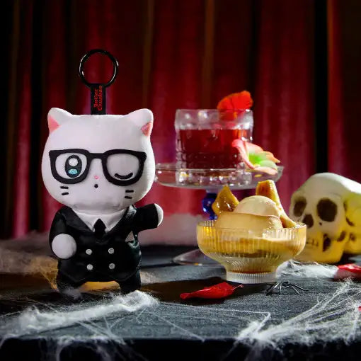 Meow Man - Butler Chunbae Mini Doll Keychain - Webtoon Friends - Keyring - Harumio