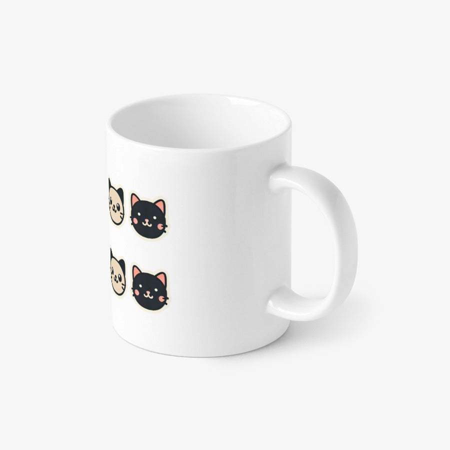 Egg Cartop - Meditation Cat 52 Mug - Marpple Shop - Mug - Harumio