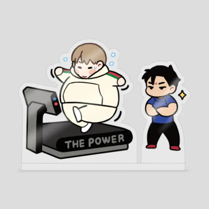 Love Gym - 'You Can Do It' Mini Acrylic Stand - Crack Webtoon Store - Acrylic Stands - Harumio