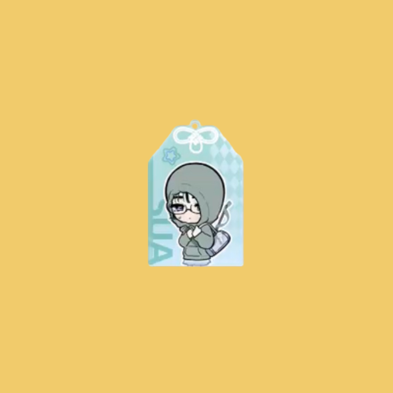 Alien Stage Love Series - Amulet Keychain