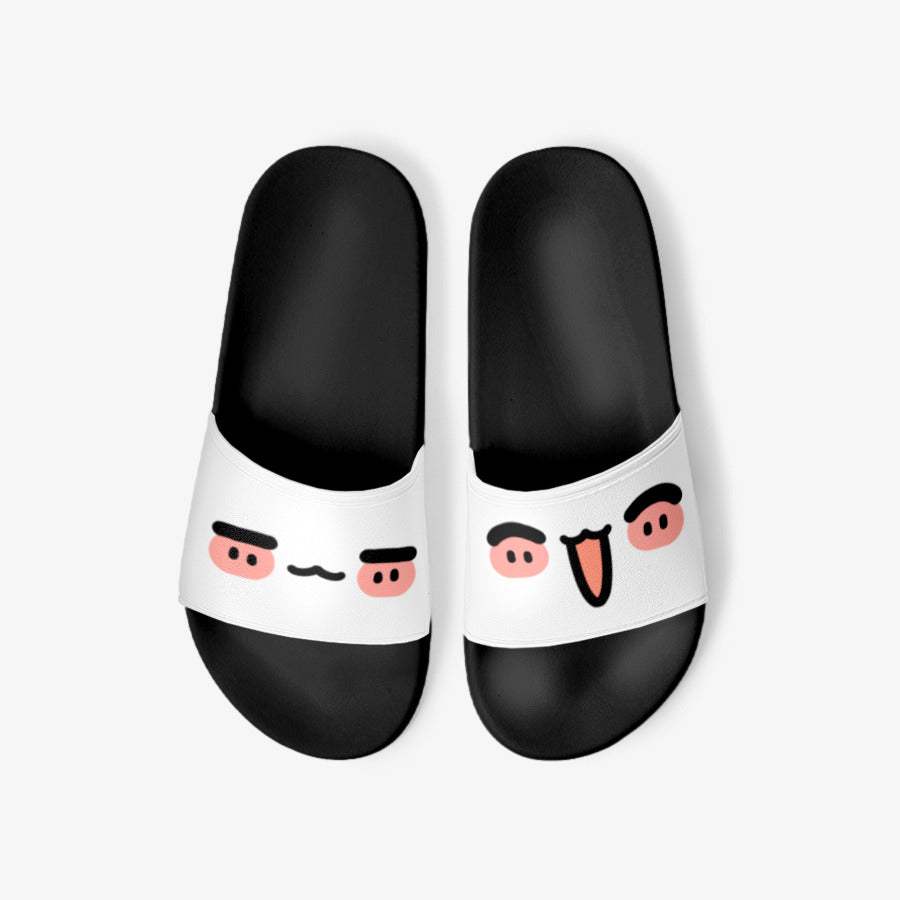 Don't Worry, Dear NPC! - Toto Face Slippers - Marpple Shop - Slipper - Harumio
