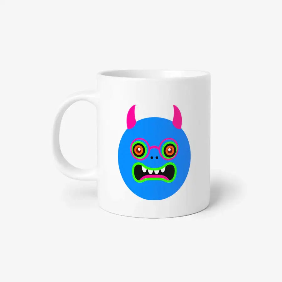 KimKim - Blue Monster White Mug - Marpple Shop - Mug - Harumio
