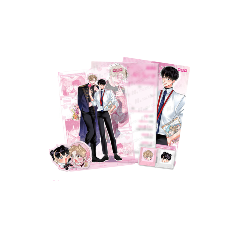 Mr. Blue Pop-Up - Character Profile Set