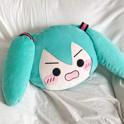 Hatsune Miku - Piapro Characters Miku Face Cushion