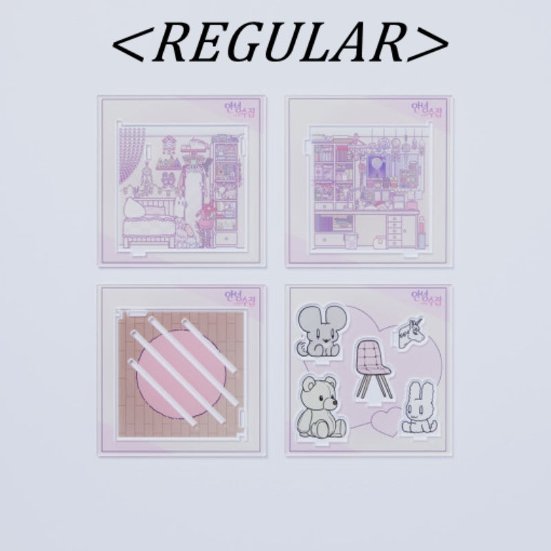 Webtoon Friends - Acrylic Room Diorama