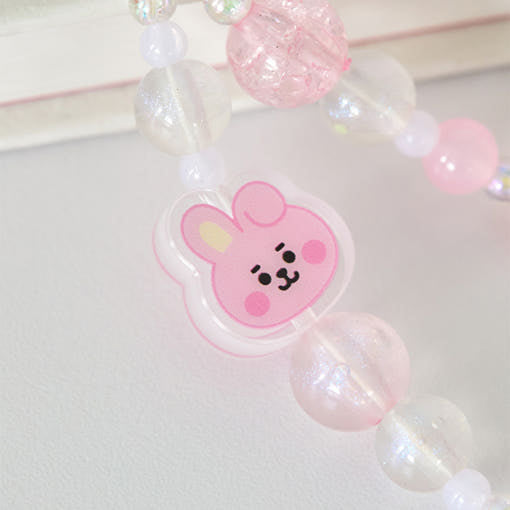 BT21 - BABY PEARL Beads Keychain - Line Friends - Keychain - Harumio