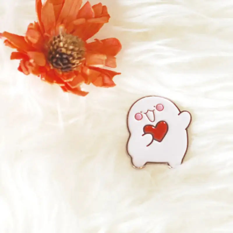Anonymous - Heart Badge - Soone Content - Metal Badges - Harumio