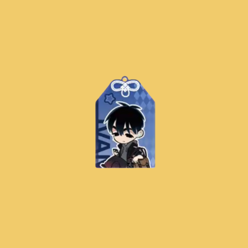 Alien Stage Love Series - Amulet Keychain