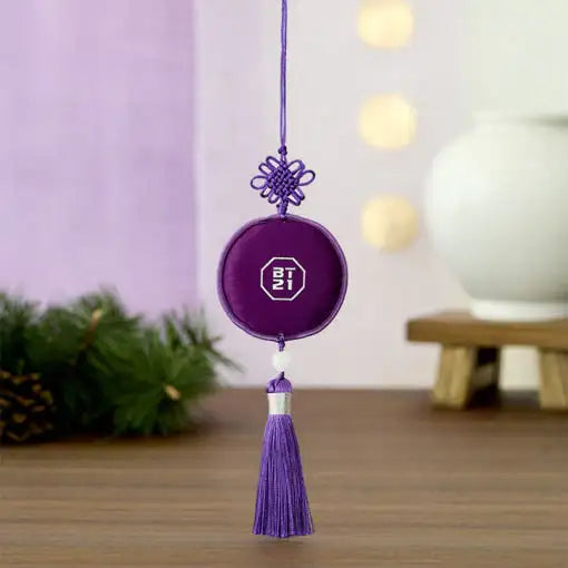 BT21 - Premium K-Edition Embroidered Tassel Keyring - Line Friends - Keyring - Harumio