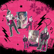 Legroom - Acrylic Keyring Set - Mr. Blue - Acrylic Keyring - Harumio