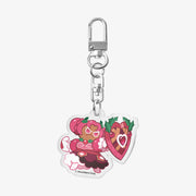 Cookie Run : Kingdom - Hollyberry Cookie Acrylic Keyring - Marpple Shop - Keyring - Harumio
