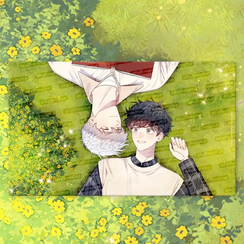 Cherry Blossoms After Winter - Long Mouse Pad - Webtoon Shop - Mouse Pad - Harumio