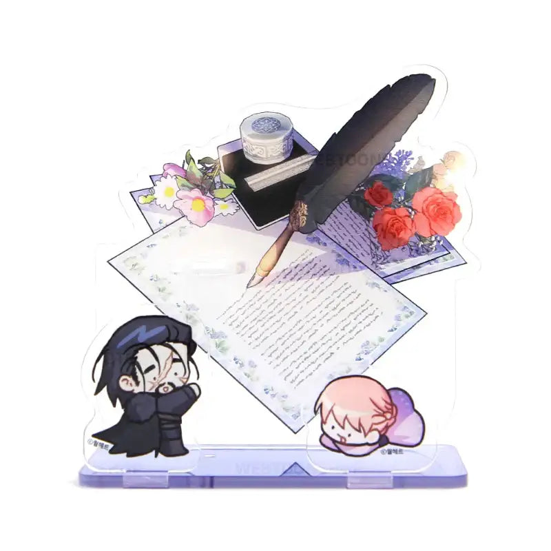 Another Typical Romance Fantasy - Acrylic Pen & Memo Holder - Webtoon Shop - Acrylic Holder - Harumio