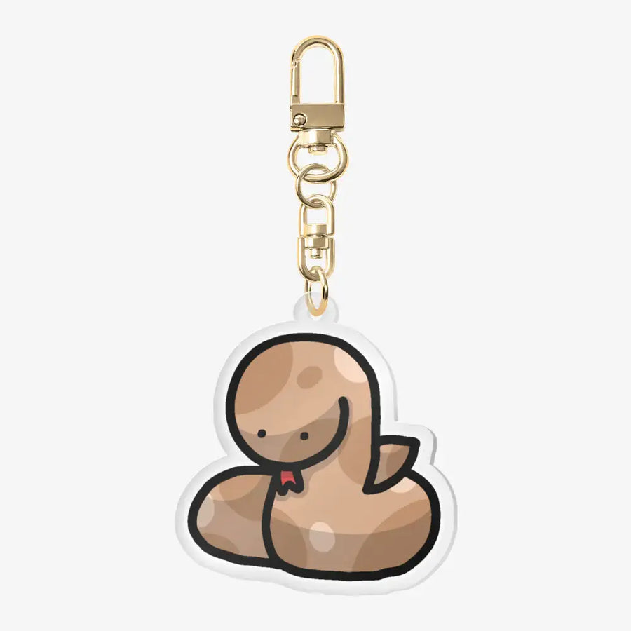 TREEWORKSHOP - 2025 Year of the Snake Acrylic Keyring - Marpple Shop - Keyring - Harumio
