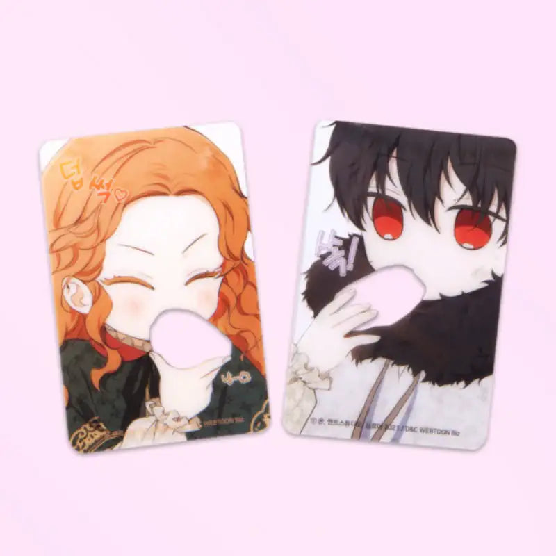 I Shall Master This Family - Transparent Photo Card Set - D&C WEBTOON Biz - Photocard - Harumio