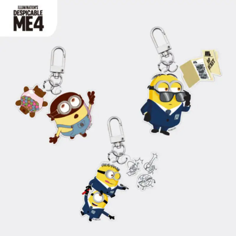 Minions - Double Keyring - ARTRANK - Keyring - Harumio