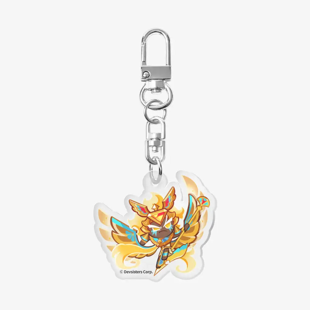 Cookie Run : Kingdom - Immortal Gold Cheese Acrylic Keyring - Cookie Run - Keyring - Harumio