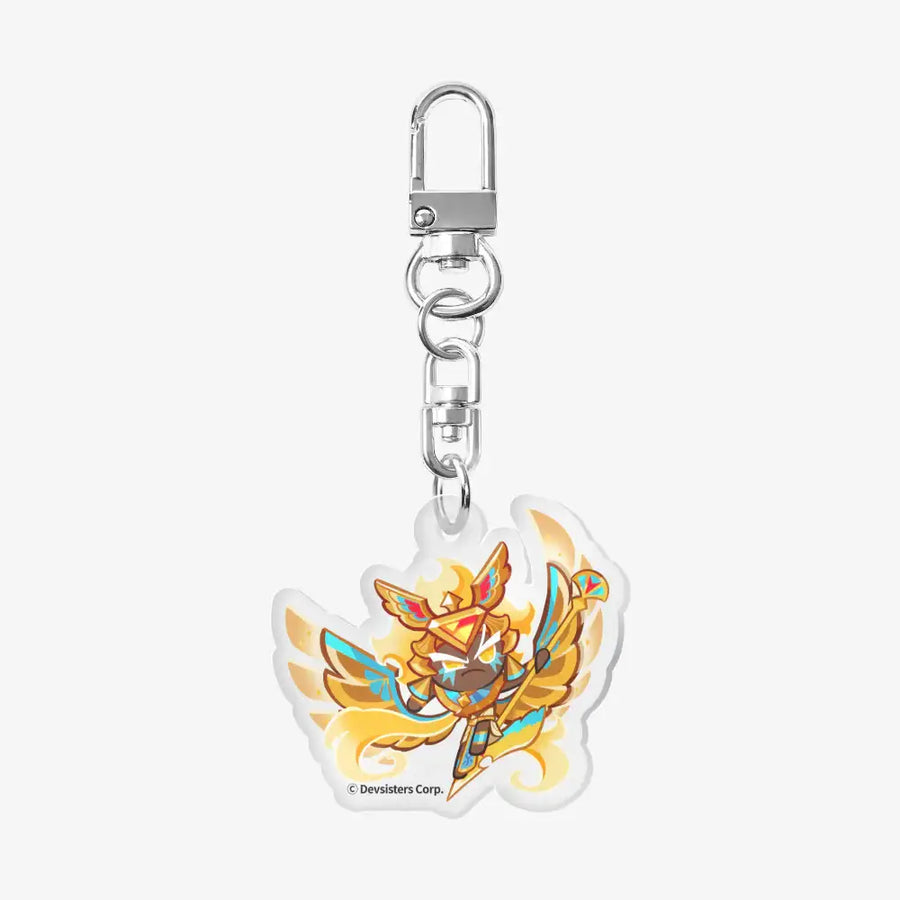 Cookie Run : Kingdom - Immortal Gold Cheese Acrylic Keyring - Cookie Run - Keyring - Harumio