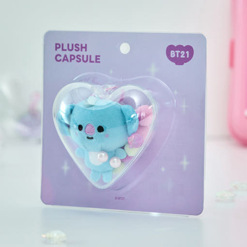 BT21 - BABY PEARL Doll Keychain - Line Friends - Doll Keyring - Harumio