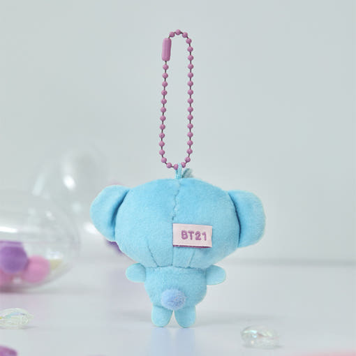 BT21 - BABY PEARL Doll Keychain - Line Friends - Doll Keyring - Harumio
