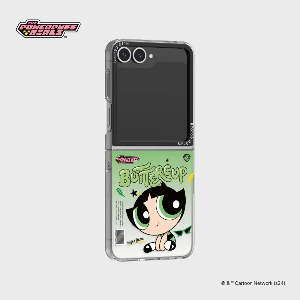 SLBS - Powerpuff Girls Slim Impression Case (Galaxy Z Flip6) - SLBS - Phone Case - Harumio