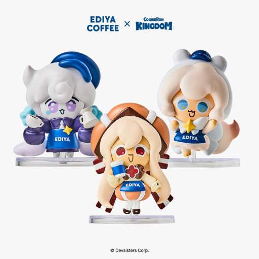 Ediya Coffee x Cookie Run : Kingdom - Barista Package - Cookie Run - Package - Harumio