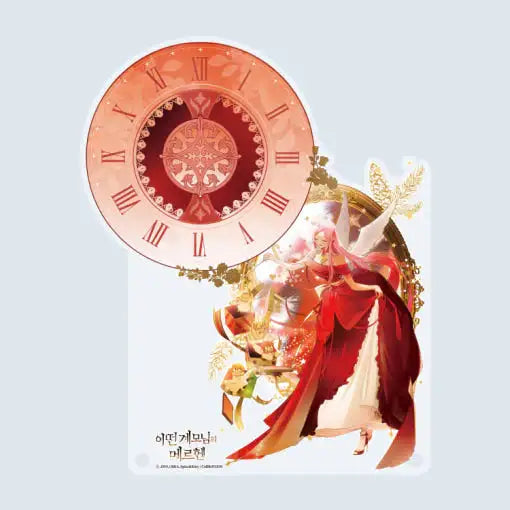 The Fantasie of a Stepmother - Acrylic Clock - KW STORE - Acrylic Clock - Harumio