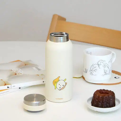Maru Is a Puppy - Stainless Steel Tumbler - Webtoon Friends - Tumbler - Harumio