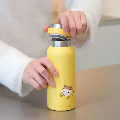 Maru Is a Puppy - Stainless Steel Tumbler - Webtoon Friends - Tumbler - Harumio