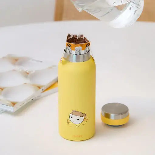 Maru Is a Puppy - Stainless Steel Tumbler - Webtoon Friends - Tumbler - Harumio