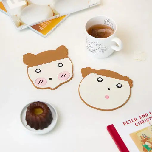 Maru Is a Puppy - Silicon Coaster Set - Webtoon Friends - Coaster - Harumio