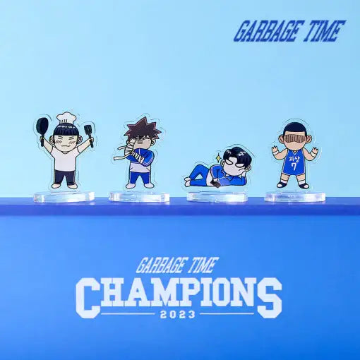 Garbage Time - Random Mini Acrylic Stand - Webtoon Friends - Acrylic Stand - Harumio