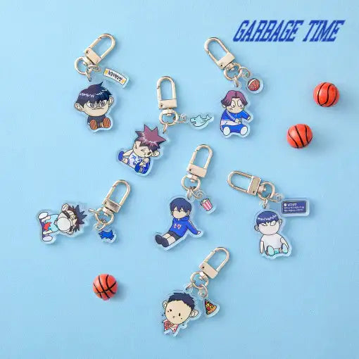 Garbage Time - Jakppung Acrylic Keyring - Webtoon Friends - Acrylic Keyring - Harumio