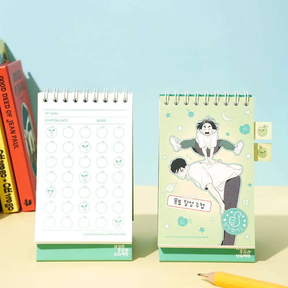 After School Lessons For Unripe Apples - Desk Notebook - Webtoon Friends - Notebooks & Notepads - Harumio