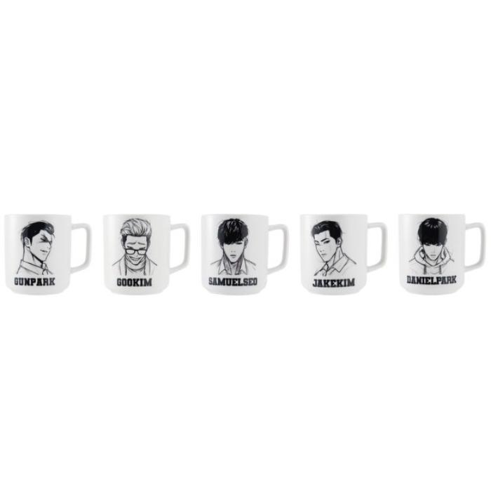 Lookism VVIP Popup Store - Character Sketch Mug
