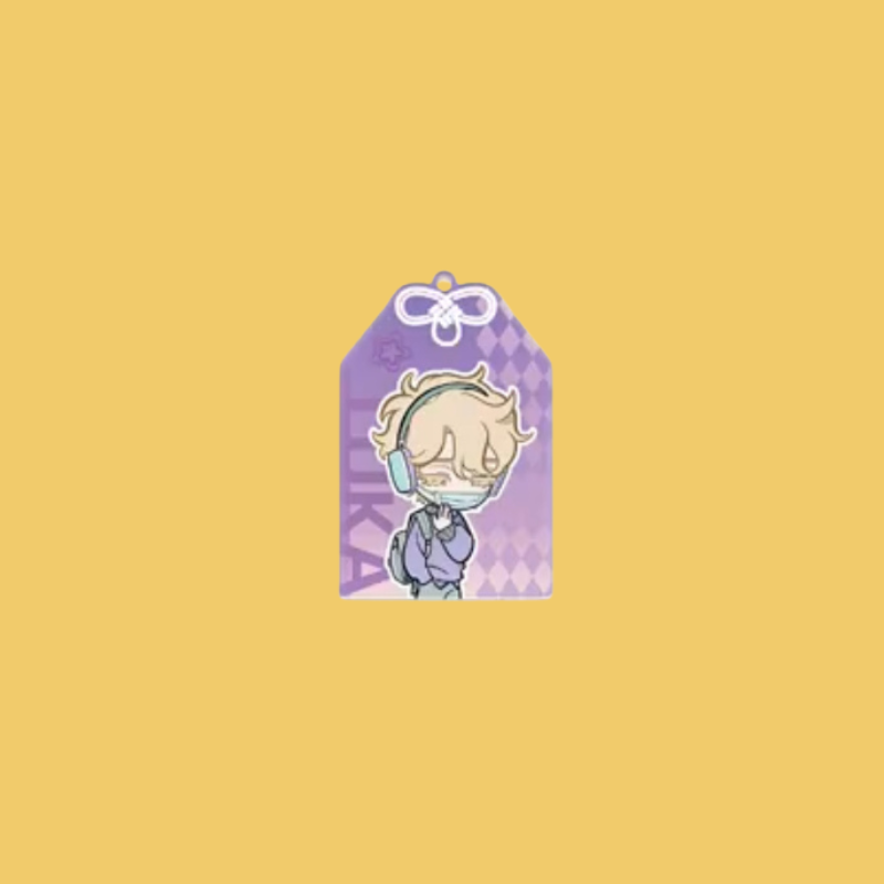 Alien Stage Love Series - Amulet Keychain
