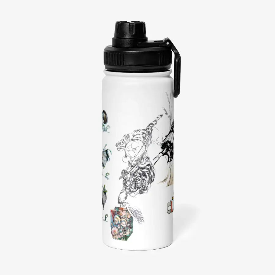 KIWA11ART - Sports Stainless Steel Bottle - Marpple Shop - stainless steel bottle - Harumio