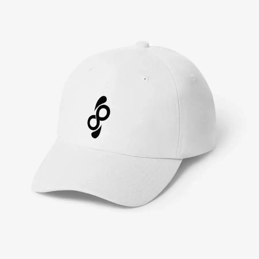 Maseuteo SCS - Basic White Ball Cap - Marpple Shop - Cap - Harumio