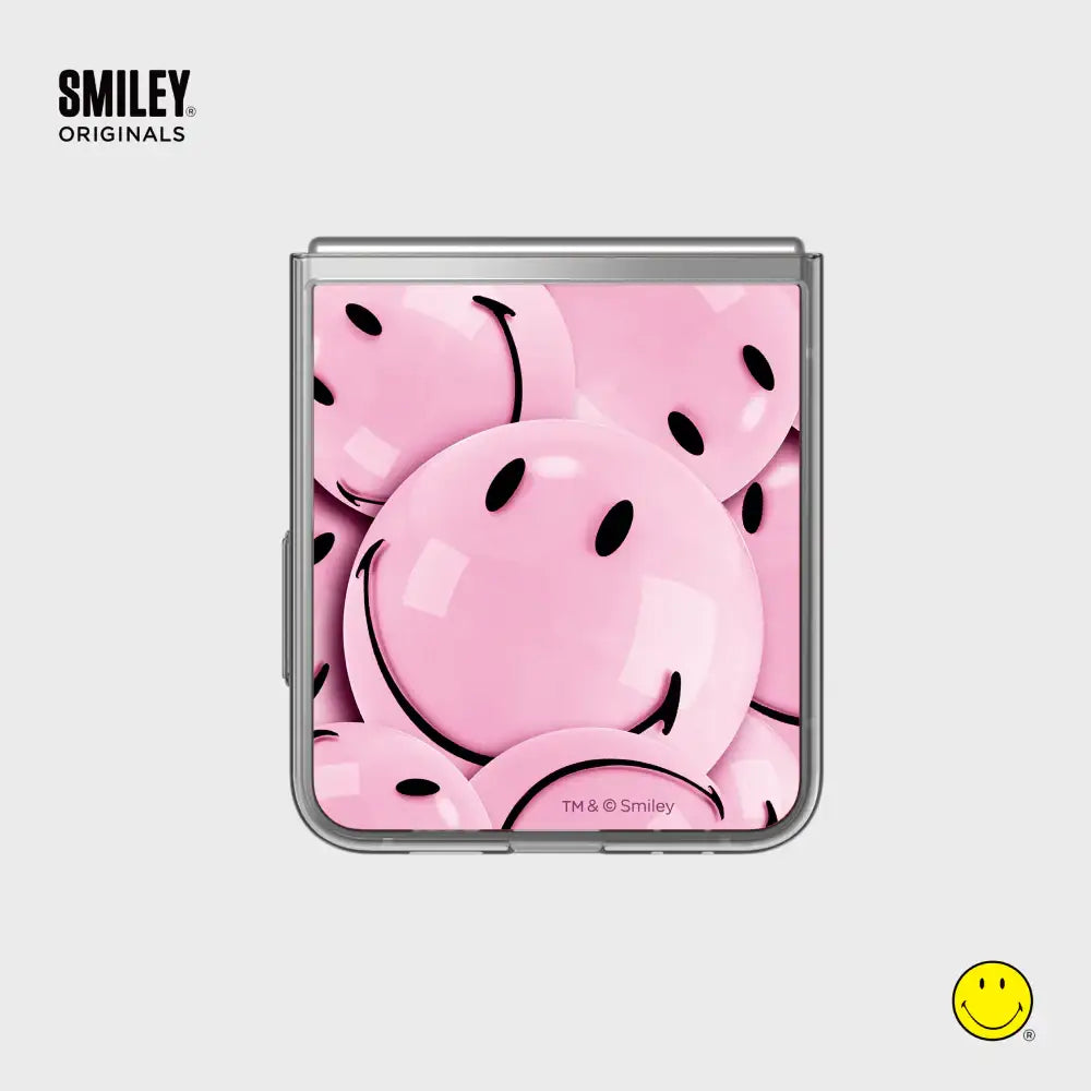 SLBS - Smiley Flip Suit Card (Galaxy Z Flip6) - SLBS - flip suit card - Harumio