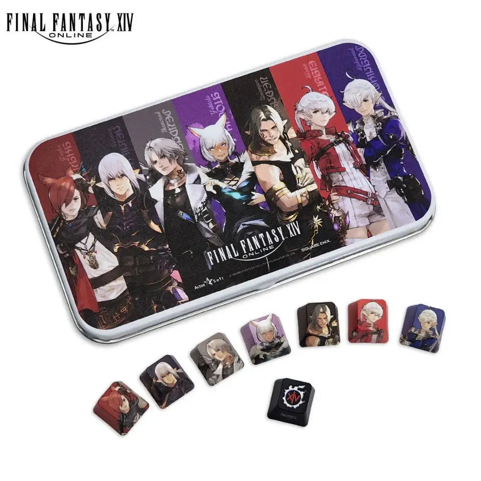 Final Fantasy XIV - Trust Keycaps - SQUARE ENIX - Keyboard Parts - Harumio