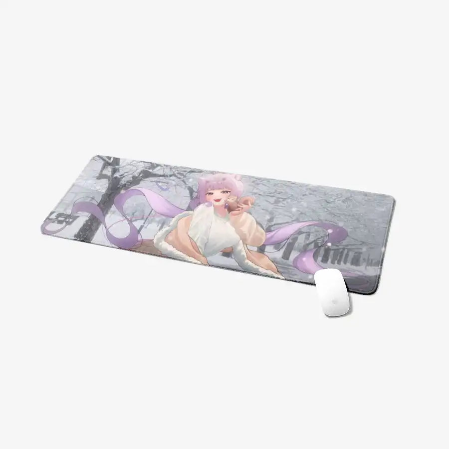 Nyungseu - Winter Walking Desk Pad - Marpple Shop - Desk Mat - Harumio
